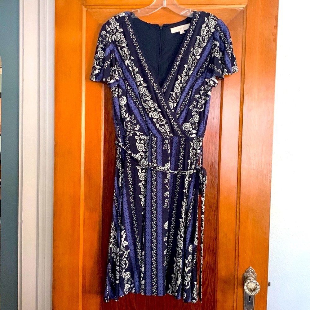 LOFT Faux Wrap Dress